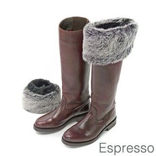 faux fur boot toppers by helen moore