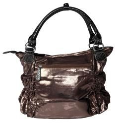 Adi Designs Women's Slouchy Metallic Double Handle Handbag ADI Shoulder Bags