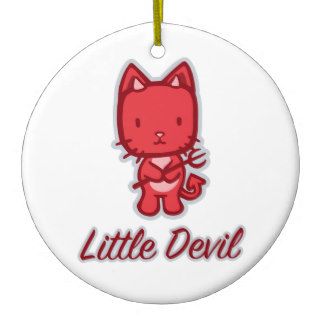 Little AngelLittle Devil Ornaments
