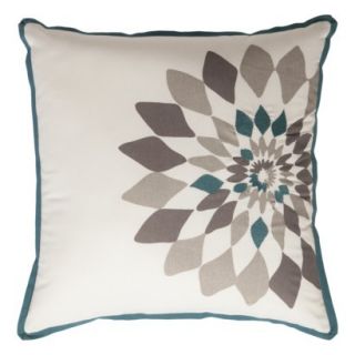Room Essentials® Geo Floral Toss Pillow   Te