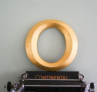 genuine vintage shop letters 'o' by bonnie and bell
