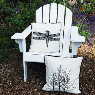 nature's poetry cushion cover dragonfly by anna&sally