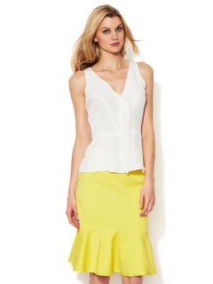 Silk Flutter Panel Top by Cynthia Rowley
