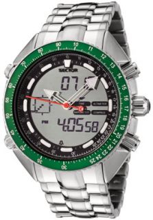 Sector R3253908015  Watches,Mens Mountain Master Multi Function Analog Digital Stainless Steel, Casual Sector Quartz Watches