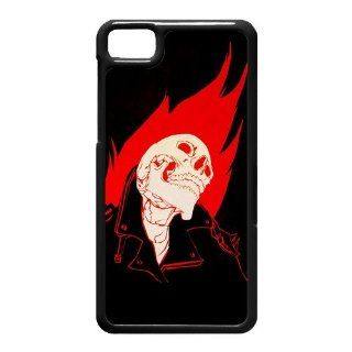 Ghost Rider Blackberry Z10 Case Hard Plastic Blackberry Z10 Back Cover Case Cell Phones & Accessories