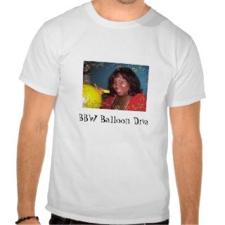 BBW Balloon Diva Official T Shirt