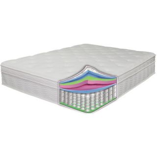 OrthoTherapy 12 Euro Box Top Spring Mattress and Steel Foundation Set