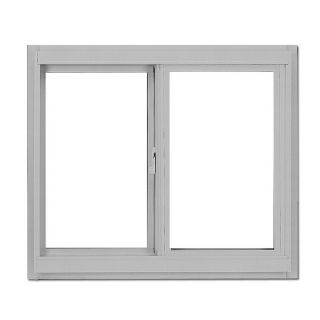 BetterBilt 36X36  Sliding Window Aluminum 3168 Series Clear Single Glazed Mill with Screen