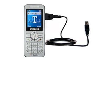 Classic Straight USB Cable for the Samsung SGH T509 with Power Hot Sync and Charge Capabilities   Uses Gomadic TipExchange Technology Cell Phones & Accessories