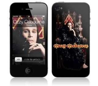 Zing Revolution MS OZZY20133 Ozzy Osbourne   Throne Cell Phone Cover Skin for iPhone 4/4S Cell Phones & Accessories