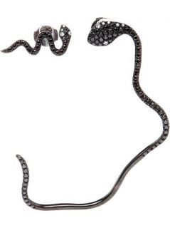 Elise Dray Snake Earrings