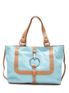 Canvas Leather Trim Ring Tote by Sequoia Paris