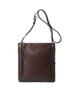 Woven Leather Cross body by John Varvatos Collection