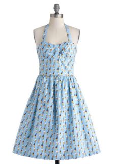 Wave Your Pennant Dress  Mod Retro Vintage Dresses