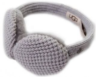 Ladies All Over Texture Knit Earmuff w /Speaker Tech in It Grey by UGG Australia