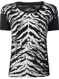 Saint Laurent Tiger Print T shirt   Il Bacio Di Stile