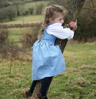 classic girl's spring time 'country dress' by the little cotton dress company