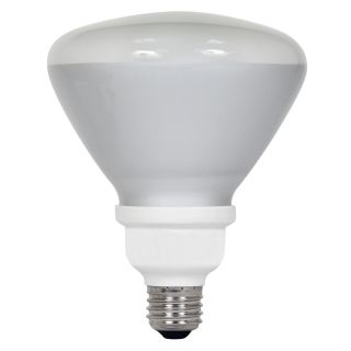 Utilitech 18 Watt (75W) BR40 Medium Base Daylight (5,000K) Indoor Flood Light CFL Bulb