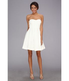 Donna Morgan Fit & Flare White Lace White Lily