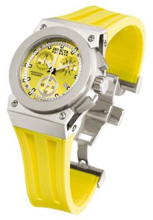 Invicta 5542  Watches,Mens Akula Chronograph Yellow Rubber, Chronograph Invicta Quartz Watches
