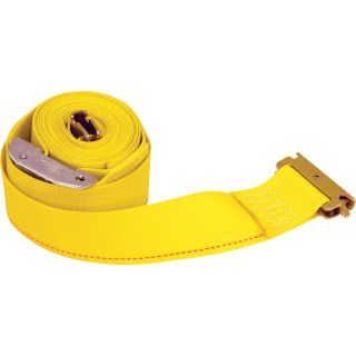 Buyers Ratchet Strap with E-Track Fitting —  2in. x 12ft.  Ratchet Tie Down Straps