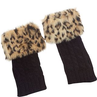 Magid Faux Fur Fingerless Gloves