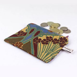 liberty print coin purses by poppy valentine