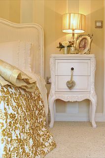 french inspired bedside drawers by hollyanna