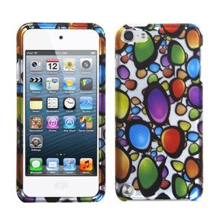 MYBAT Rainbow Gemstones (2D Silver) Phone Protector Cover for APPLE iPod touch (5th generation) Cell Phones & Accessories