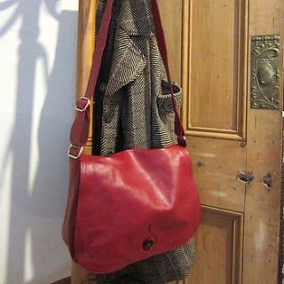 katy handmade leather satchel by nv london calcutta