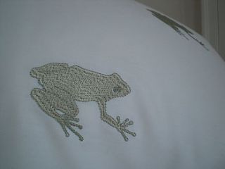 hopping frogs egyptian cotton duvet cover by gilly nicolson