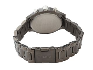 Timex Intelligent Quartz World Time Stainless Steel Bracelet Watch Gray/Black