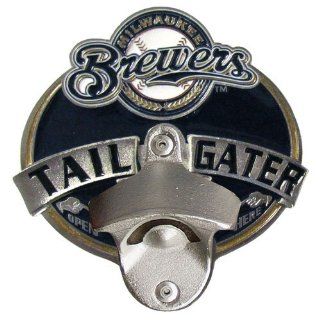 MLB Milwaukee Brewers Tailgater Hitch Cover  Sports Fan Trailer Hitch Covers  Sports & Outdoors