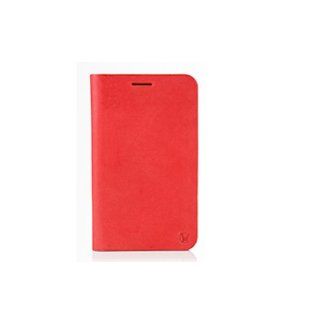 VOIA ACC VOIASG521RED Leather Case for Samsung Galaxy Note 2   1 Pack   Retail Packaging   Red Cell Phones & Accessories