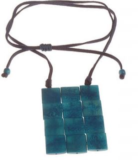 tagua tejikongi necklace by incantation home & living