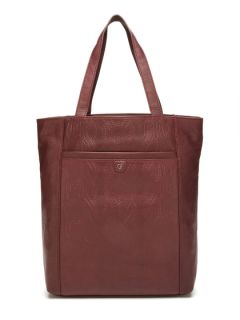 Embossed Leather Tote by Charlotte Ronson