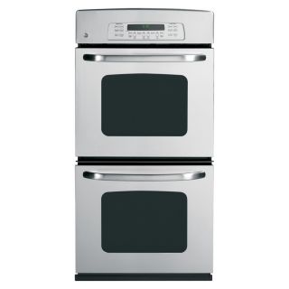 GE 27 in Self Cleaning Double Electric Wall Oven (Stainless Steel)