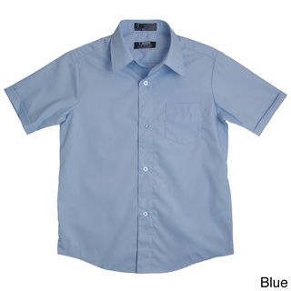 French Toast Boys Short sleeve Classic Button up Dress Shirt