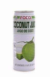 Foco Coconut Jucie 520 ml   17.6 Oz (8 Pack) Health & Personal Care