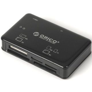 ORICO 8566C3 BK USB 3.0 Micro SD SD CF TF MS M2 XD All   In   1 Multi Functional Digital Media Camera Memory Card Reader Adapter with 3 ft USB3.0 Cable (Black) Computers & Accessories