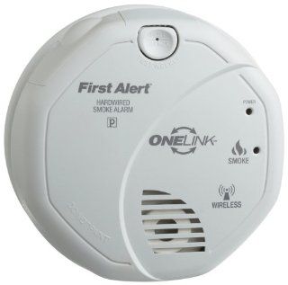 First Alert SA521CN ONELINK Hardwire Wireless Smoke Alarm with Battery Backup   Smoke Detectors  