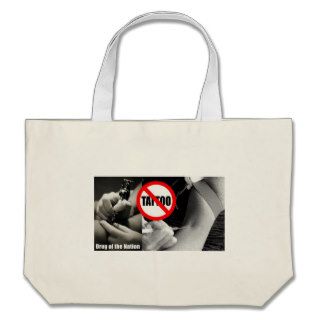 Tattoo Drug of the Nation Stop Ink Injection Canvas Bag