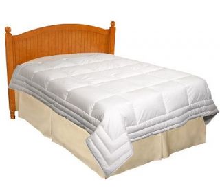 Northern Nights King 350TC Triple Framed 550 FP White Down Comforter —
