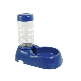 Jardin Plastic Pet Travel Portable Bowl and Water Bottle Feeder, Blue  Pet Feeding And Watering Supplies 