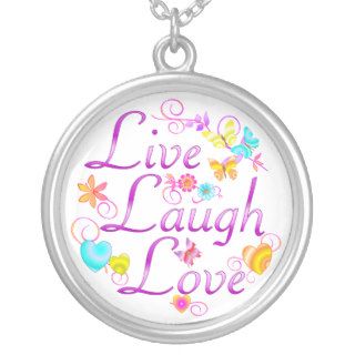 Live Laugh Love Pendant