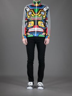 Adidas Originals By Jeremy Scott 'totem Pole Tt' Jacket