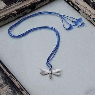 handmade sterling silver dragonfly necklace by penelopetom direct ltd