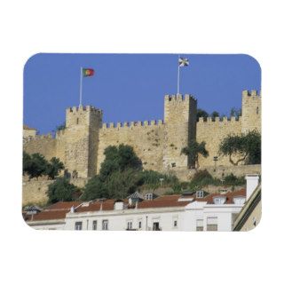 Portugal, Lisbon. Castelo de Sao Jorge. Vinyl Magnets