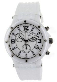 Oceanaut CB1C3F04  Watches,Womens Chronograph White Dial White Silicone, Casual Oceanaut Quartz Watches