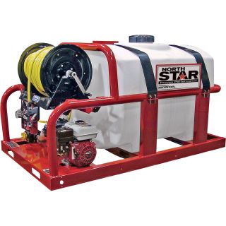 NorthStar Skid Sprayer — 200-Gallon Tank, 160cc Honda GX160 Engine  Skid Sprayers